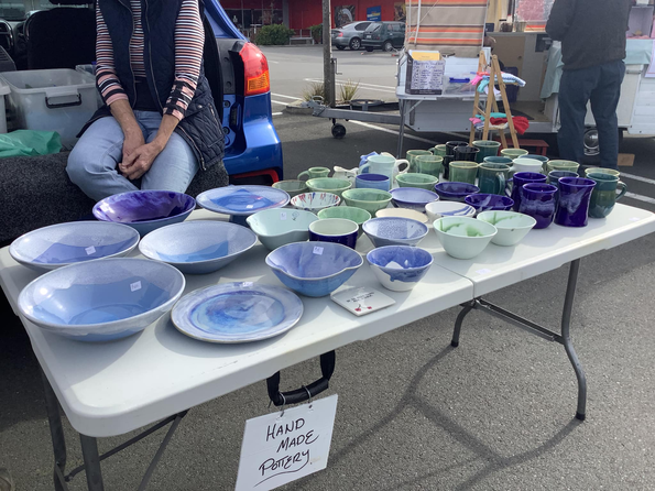 Pottery at the Rolleston Envirotown Market