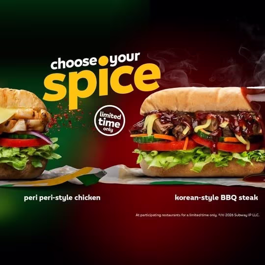 Subway - Choose your Spice