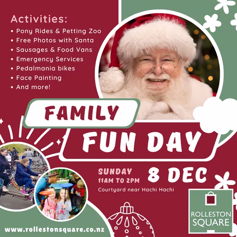 Family Fun Day 8 Dec