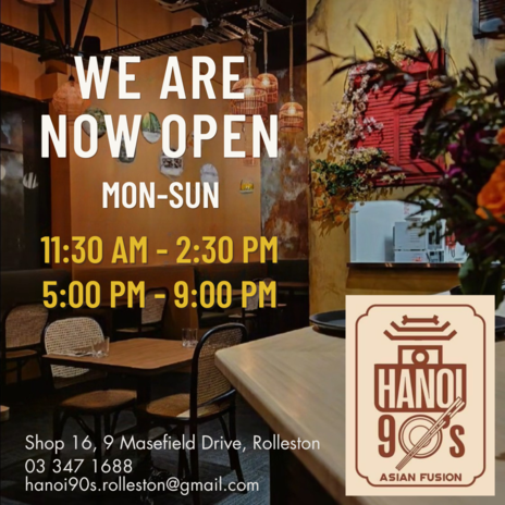 Hanoi Opening Announcement Tile