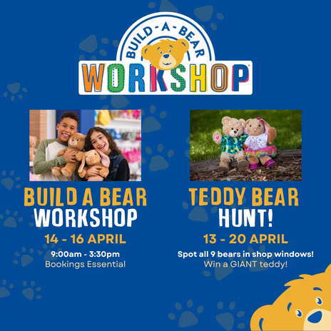 Build a Bear Workshop & Teddy Bear Hunt