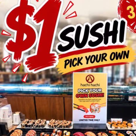 $1 Sushi Fridays