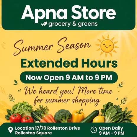 Apna Store Extended Hours