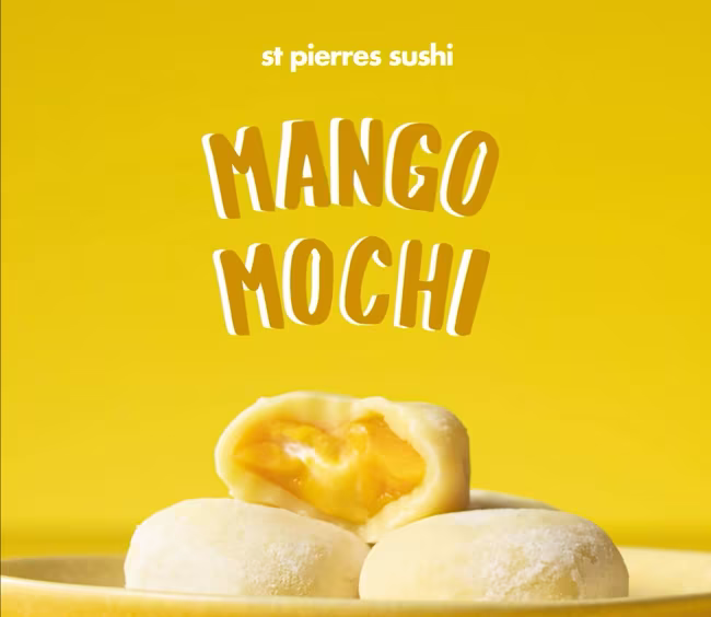 Mango Mochi at St Pierres Sushi