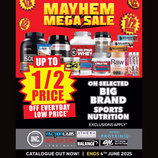 Chemist Warehouse Mayhem Mega Sale