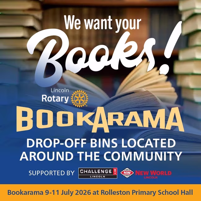 We Want Your Books - Rotary Book A Rama - The Warehouse Collection Point