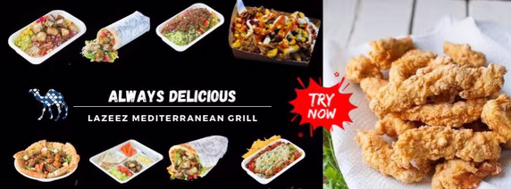 Lazeez Always Delicious FB Banner