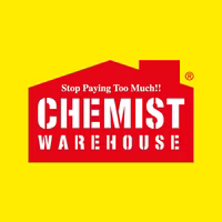 Chemist Warehouse logo yellow.