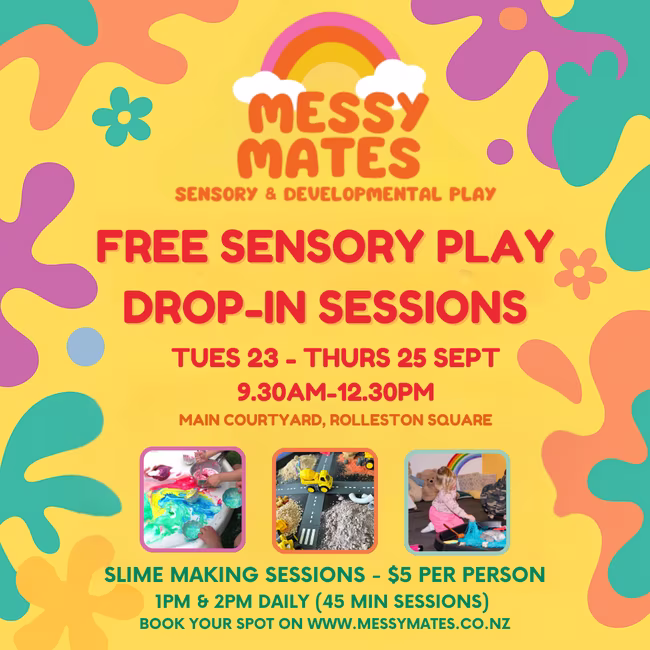 Messy Mates Free Sensory Play Sessions Event