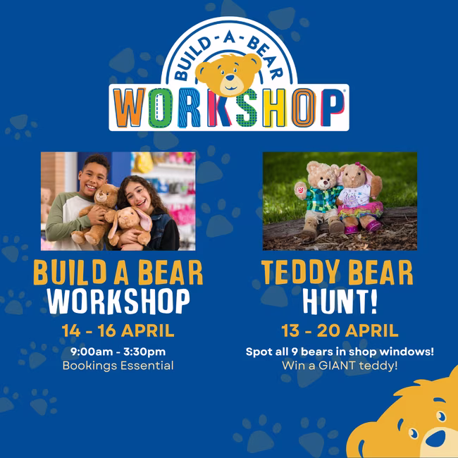 Build a Bear Workshop & Teddy Bear Hunt
