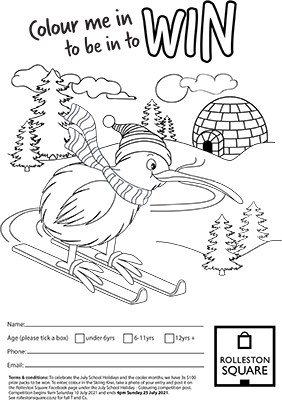 2021 Winter School Holiday Colouring Competition